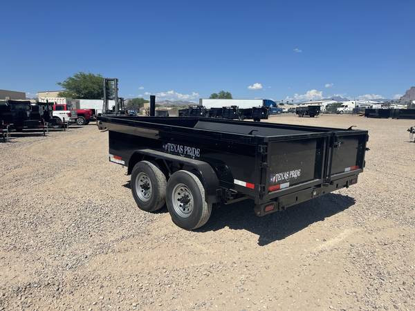 2023 TEXAS PRIDE DUMP TRAILER 7'x12'X3' 14K BP DUMP TRAILER