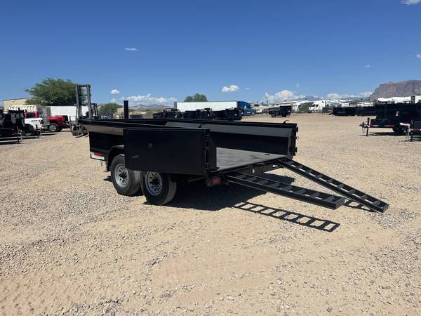 2023 TEXAS PRIDE DUMP TRAILER 7'x12'X3' 14K BP DUMP TRAILER
