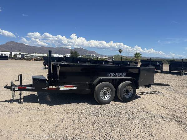 2023 TEXAS PRIDE DUMP TRAILER 7'x12'X3' 14K BP DUMP TRAILER