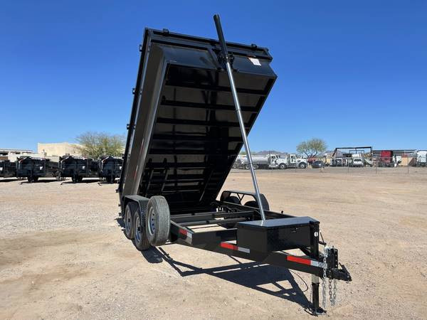 2023 TEXAS PRIDE DUMP TRAILER 7'x12'X3' 14K BP DUMP TRAILER