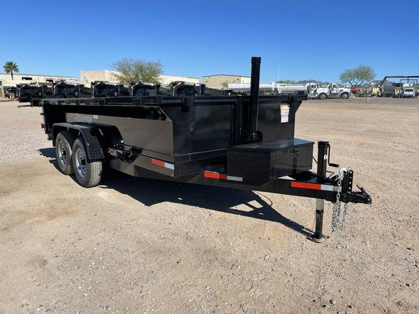 2023 TEXAS PRIDE DUMP TRAILER 7'x12'X3' 14K BP DUMP TRAILER