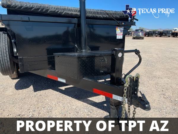 2024 7x12x2 14K GVWR BP TEXAS PRIDE TRAILERS