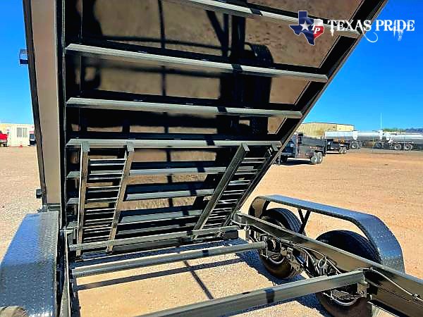 2025 Texas Pride 7x14x3 16k Gooseneck Dump Trailer