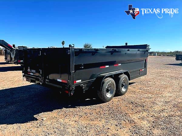 2025 Texas Pride 7x14x3 16k Gooseneck Dump Trailer