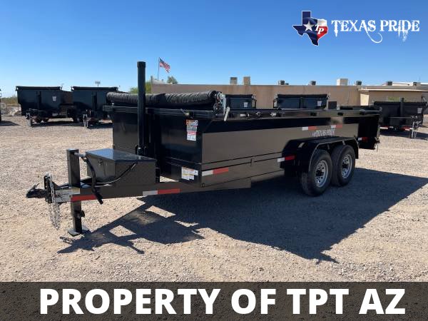 2023 7x16x2 14K BP TEXAS Pride Trailers Dump Special