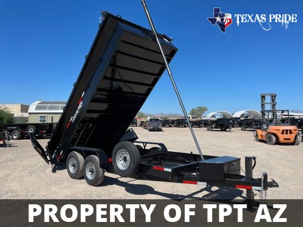 2023 7x16x2 14K BP TEXAS Pride Trailers Dump Special