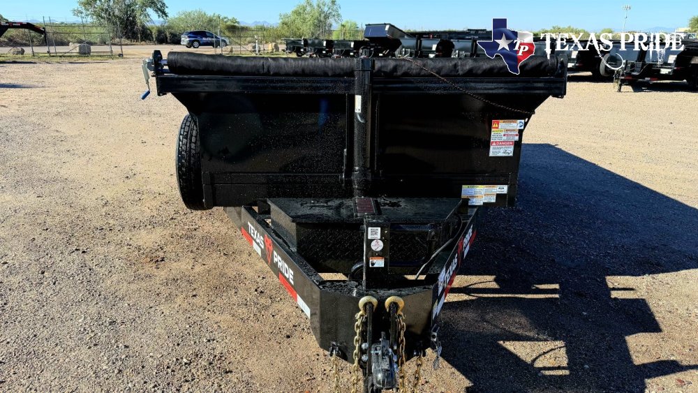 2027 7X14X2 14K Bumper Pull Dump Trailer Texas Pride