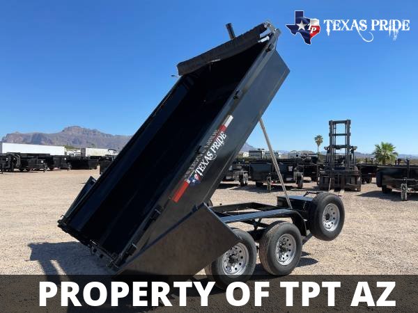 New 7x12x2 14K GVWR BP TEXAS PRIDE TRAILERS