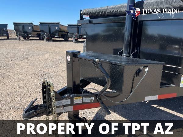 New 7x12x2 14K GVWR BP TEXAS PRIDE TRAILERS