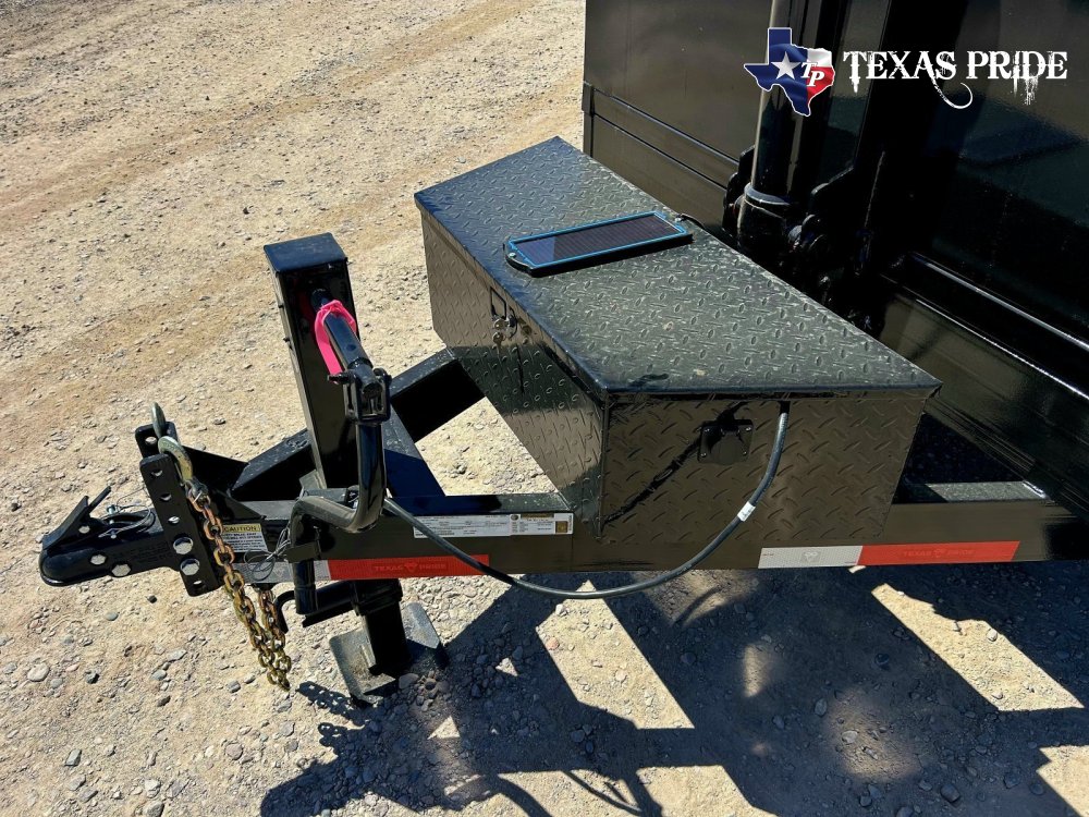 2027 7x14x3 16k Bumper Pull Dump Trailer Texas Pride