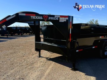 2026 Texas Pride 7x14x3 16k Gooseneck Dump Trailer