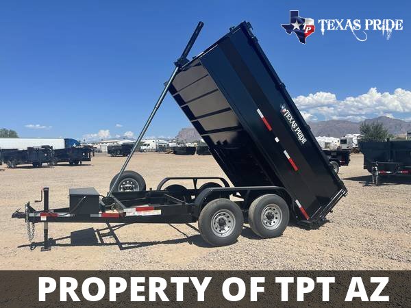 2024 7x12x3 14K GVWR BP $195/mo* TEXAS PRIDE TRAILERS - $9,695