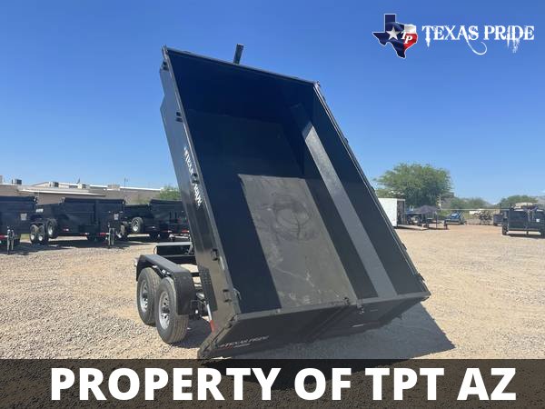 2024 7x12x3 14K GVWR BP $195/mo* TEXAS PRIDE TRAILERS - $9,695