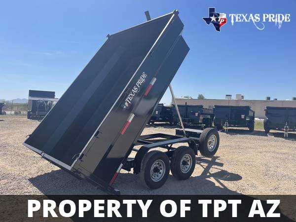 2024 7x12x3 14K GVWR BP $195/mo* TEXAS PRIDE TRAILERS - $9,695