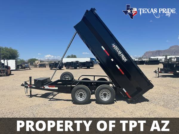 2024 7x12x3 14K GVWR BP $195/mo* TEXAS PRIDE TRAILERS - $9,695