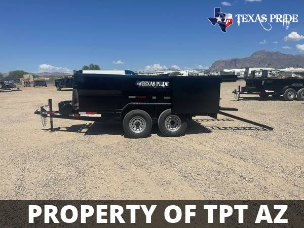 2024 7x12x3 14K GVWR BP $195/mo* TEXAS PRIDE TRAILERS - $9,695