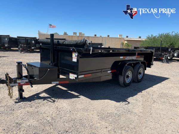 2024 BLOW OUT 7X14X2 14K BP Texas Pride Dump