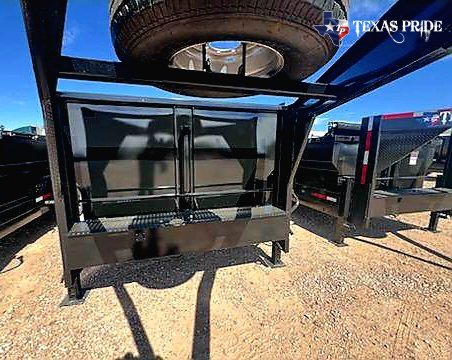 2025 Texas Pride 7x14x4 16K Gooseneck Dump Trailer