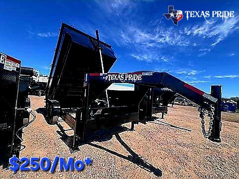 Texas Pride 7x14x4 16K Gooseneck Dump Trailer