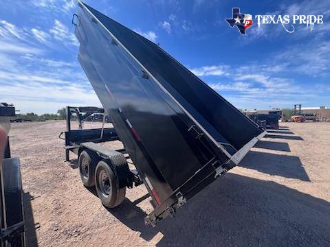 2025 7x14x4 16K BP Pride Trailers Dump Special