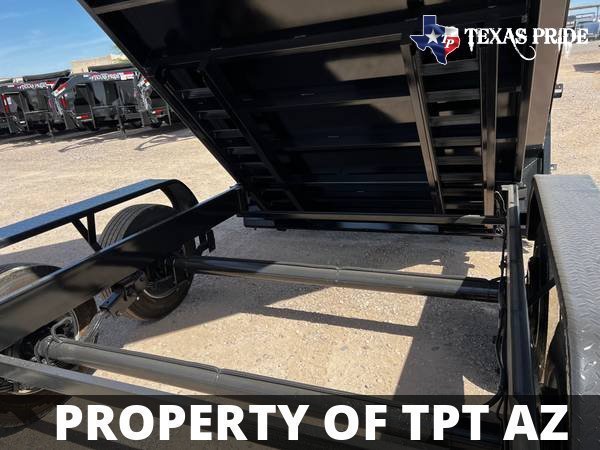 2026 Texas Pride 7X16X2 16K Gooseneck Dump Trailer