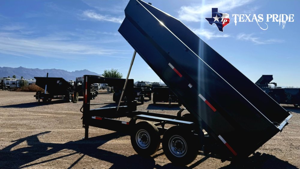 2027 Texas Pride 7x14x3 16k Gooseneck Dump Trailer