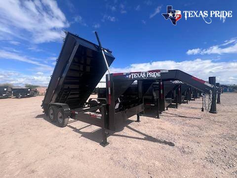 2025 Texas Pride 7x14x2 16k Gooseneck Dump Trailer