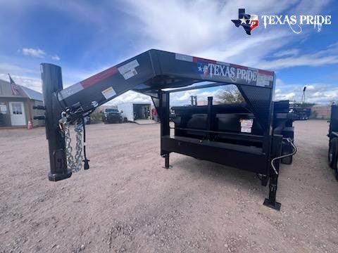 2025 Texas Pride 7x14x2 16k Gooseneck Dump Trailer