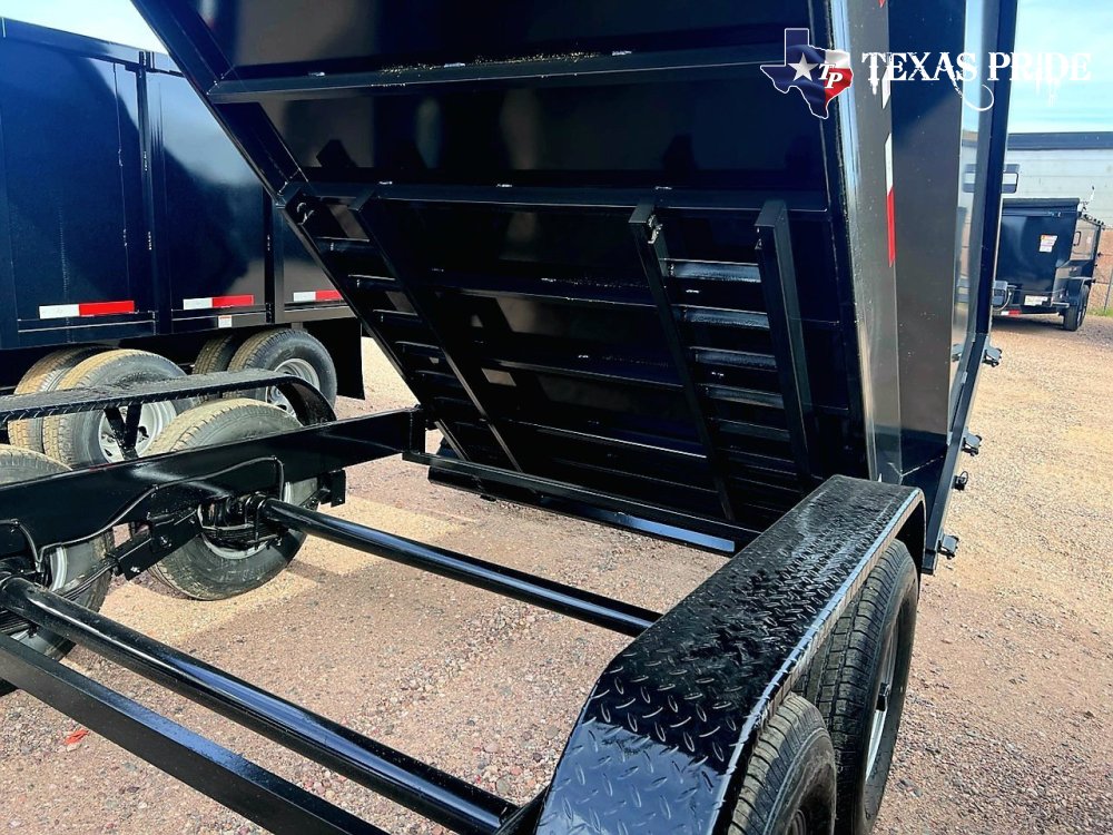 2026 Texas Pride 7x16x4 16k Gooseneck Dump Trailer