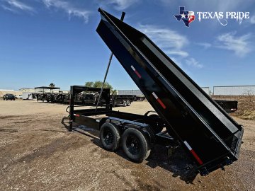 2027 Texas Pride 7X16X2 16K Gooseneck Dump Trailer