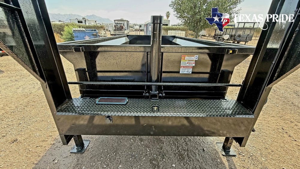 2027 Texas Pride 7X16X2 16K Gooseneck Dump Trailer