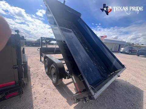 2025 Texas Pride 7x14x2 14K Gooseneck Dump Trailer