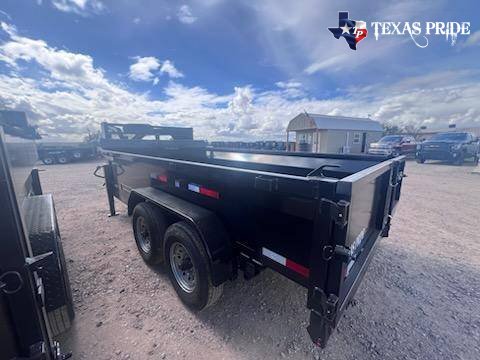 2025 Texas Pride 7x14x2 14K Gooseneck Dump Trailer