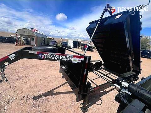 2025 Texas Pride 7x14x2 14K Gooseneck Dump Trailer