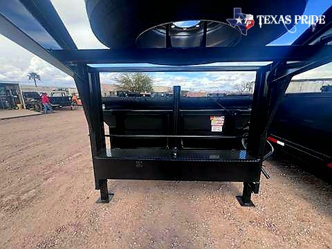 2025 Texas Pride 7x14x2 14K Gooseneck Dump Trailer