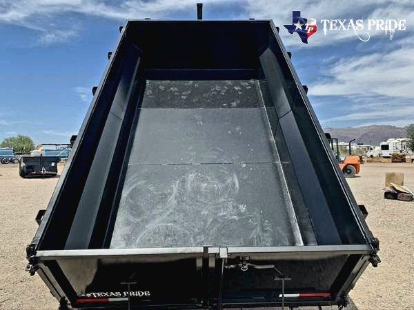 2026 Texas Pride 7x14x3 16k Bumper Pull Dump Trailer