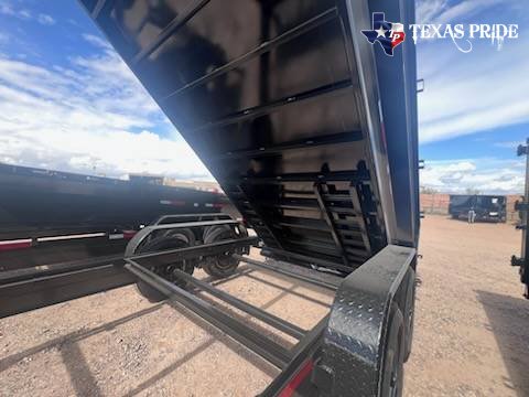 2025 Texas Pride 7x14x3 14K Gooseneck Dump Trailer