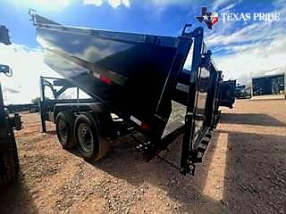 2026 Texas Pride 7X14X3 14K Gooseneck Pull Dump Trailer