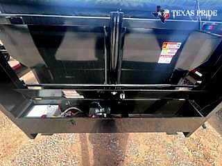 2026 Texas Pride 7X14X3 14K Gooseneck Pull Dump Trailer