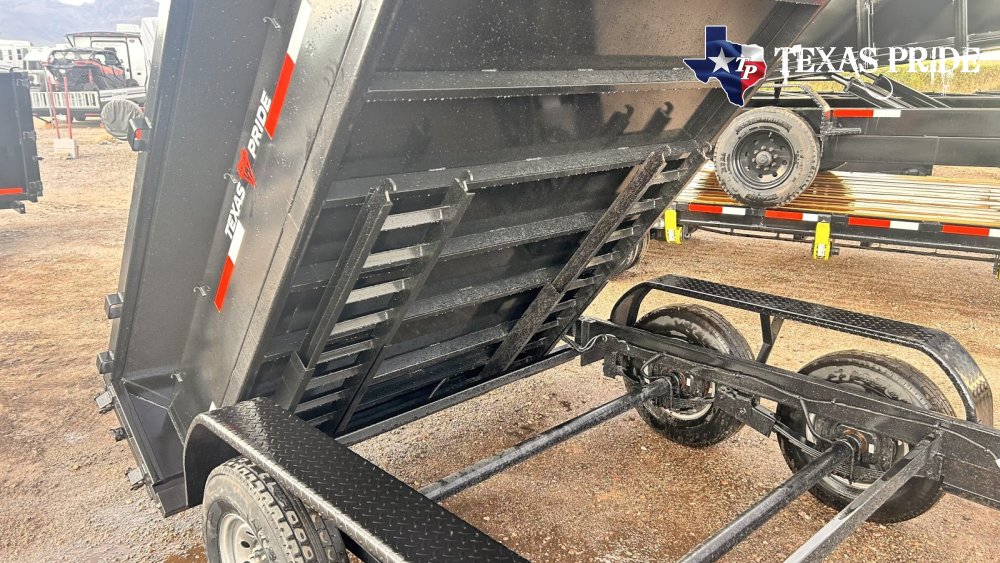 2026 Texas Pride 7x14x4 16k Bumper Pull Dump Trailer