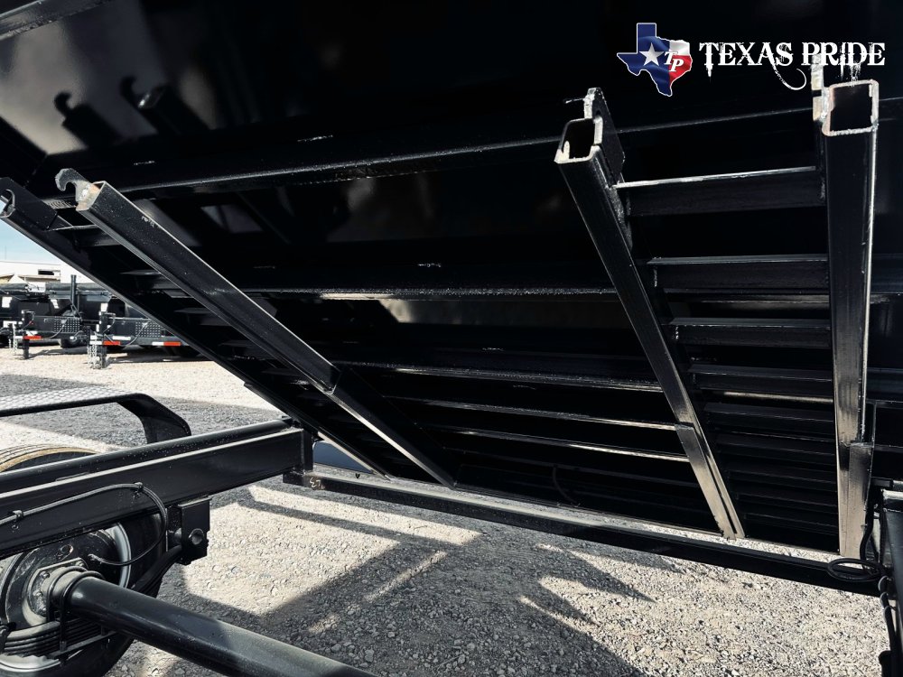 Texas Pride 7x16x3 18k Gooseneck Dump Trailer