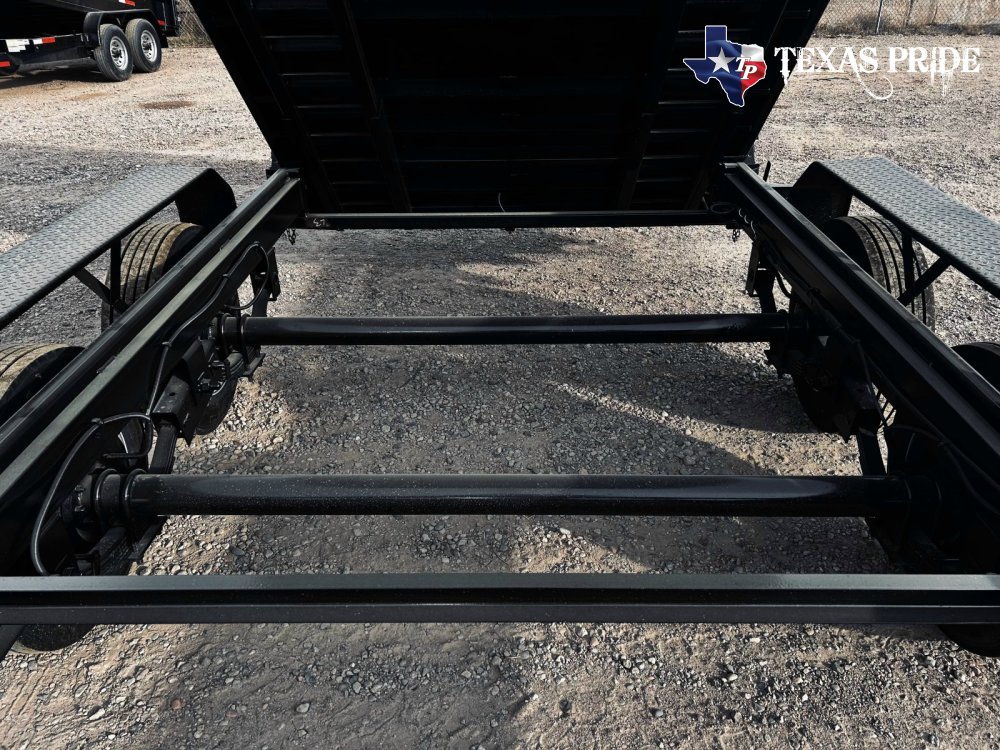 Texas Pride 7x16x3 18k Gooseneck Dump Trailer