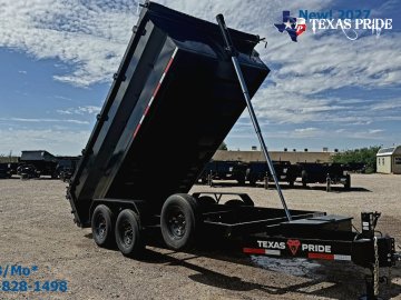 2027 7X14X3 14K Bumper Pull Dump Trailer Texas Pride