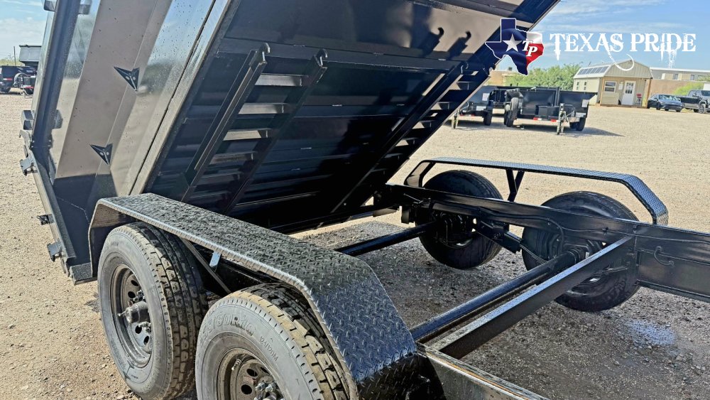 2027 7X14X3 14K Bumper Pull Dump Trailer Texas Pride