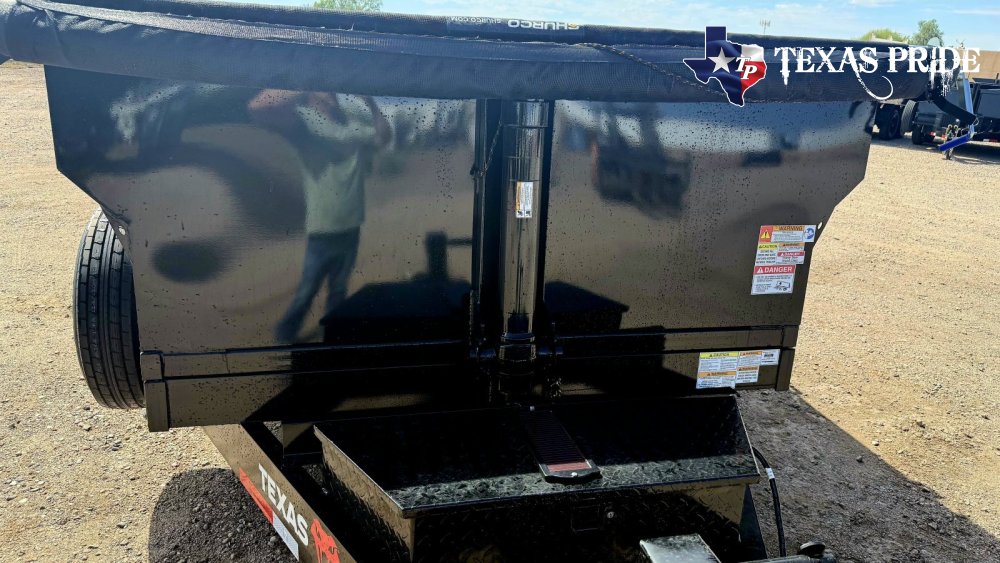 2027 7X14X3 14K Bumper Pull Dump Trailer Texas Pride