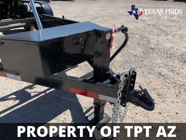 Texas Pride 7x14x4 14k Bumper Pull Dump Trailer