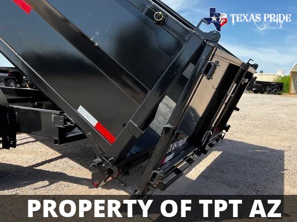Texas Pride 7x14x4 14k Bumper Pull Dump Trailer