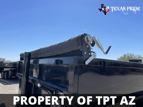 Texas Pride 7x14x4 14k Bumper Pull Dump Trailer