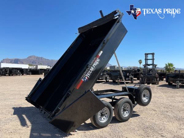 2025 7x12x2 14K GVWR BP TEXAS PRIDE TRAILERS