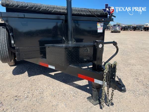 2025 7x12x2 14K GVWR BP TEXAS PRIDE TRAILERS